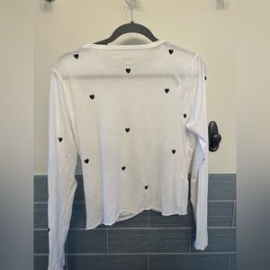 PINK Victoria secrets long sleeve cropped tee